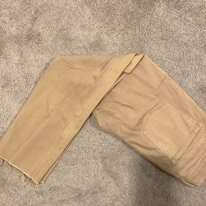 Tan colored jean